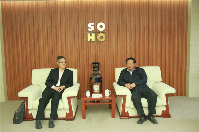 王正喜、周勇會見昆山花橋經(jīng)濟(jì)開發(fā)區(qū)黨工委副書記、管委會副主任沈華飛